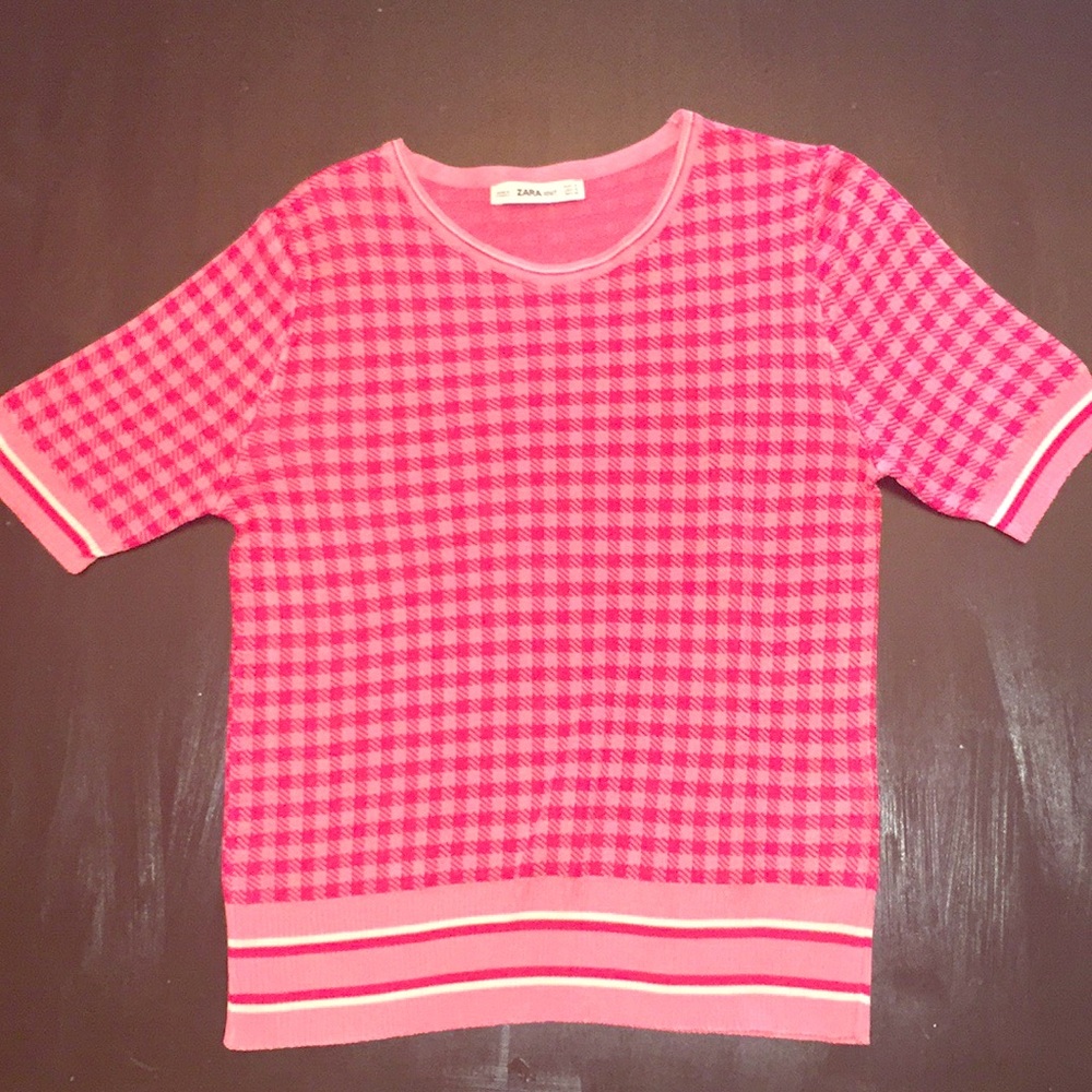 Zara S knit top